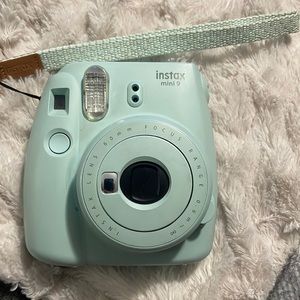 instax mini 9 teal polaroid